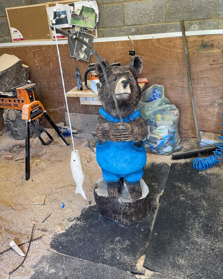 Instagram post from carvings_by_brett. This post is in position 4.