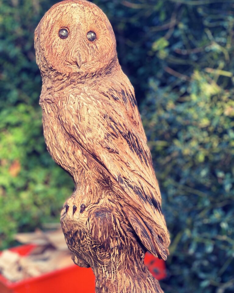 Instagram post from carvings_by_brett. This post is in position 10.