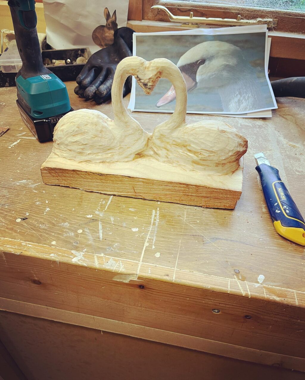 Instagram post from carvings_by_brett. This post is in position 1.