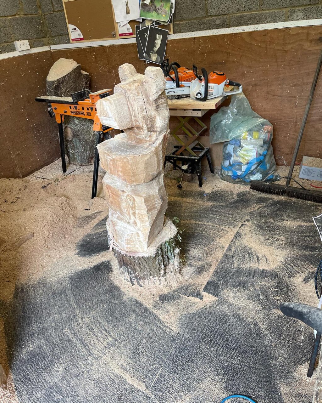 Instagram post from carvings_by_brett. This post is in position 3.