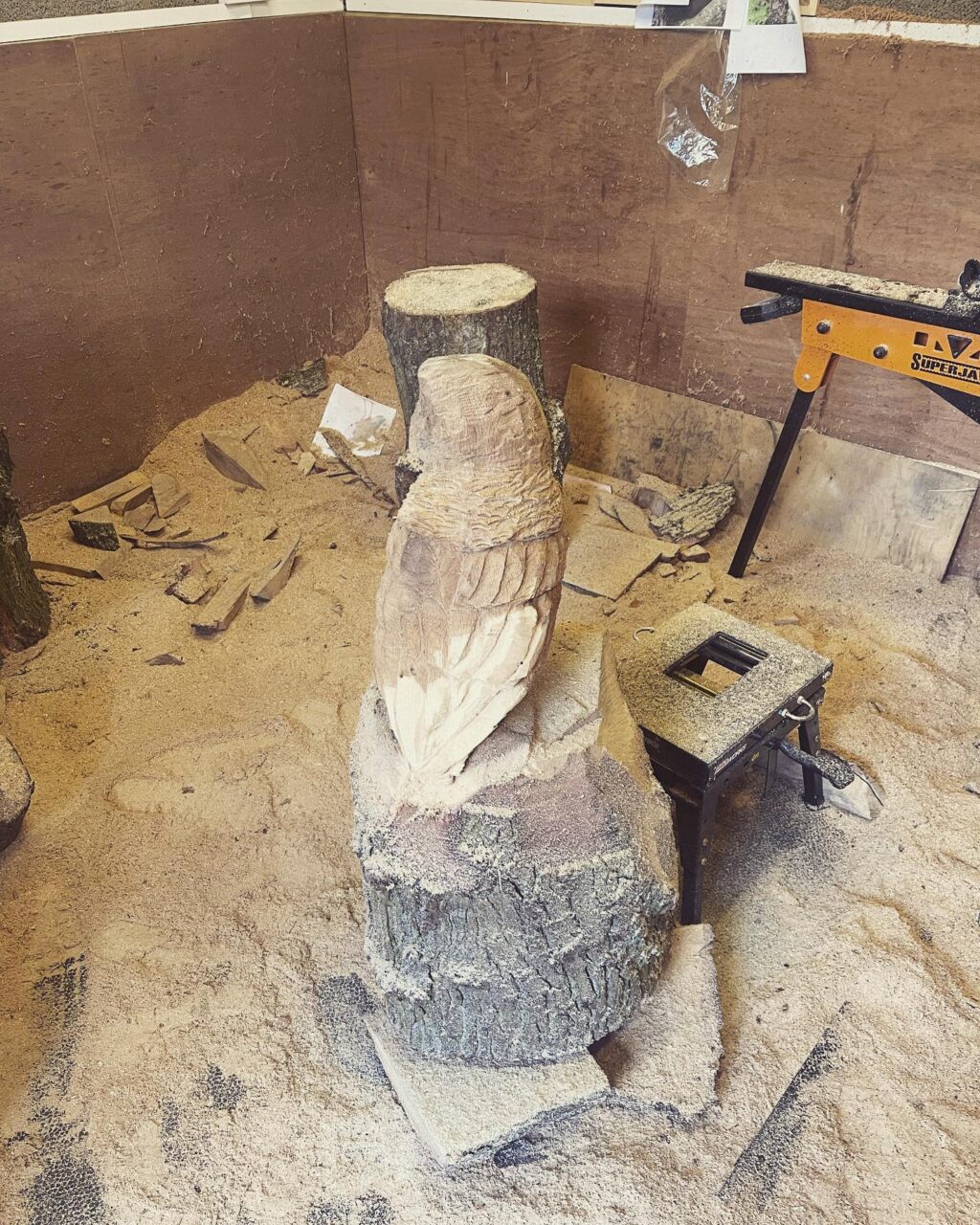 Instagram post from carvings_by_brett. This post is in position 2.