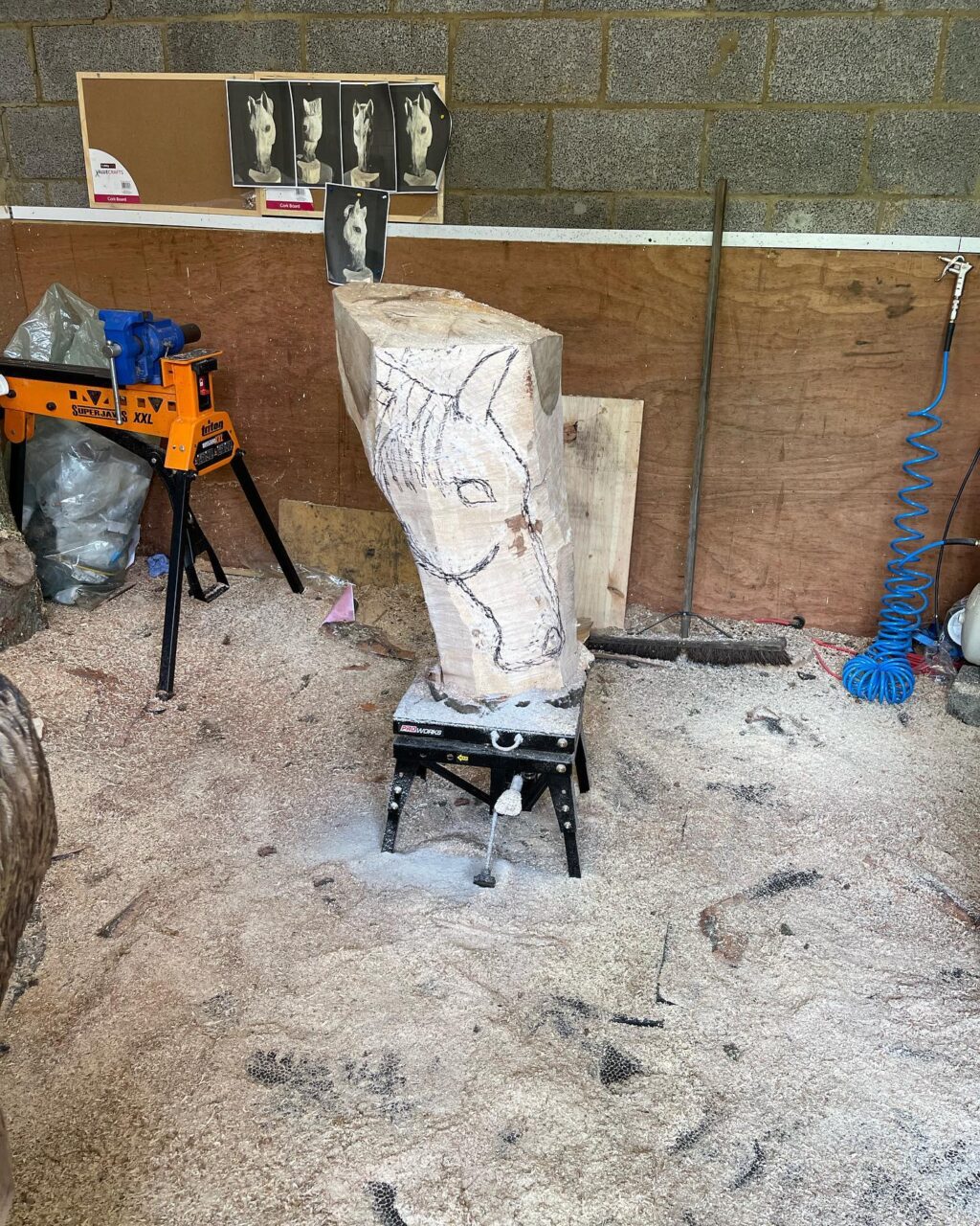 Instagram post from carvings_by_brett. This post is in position 4.