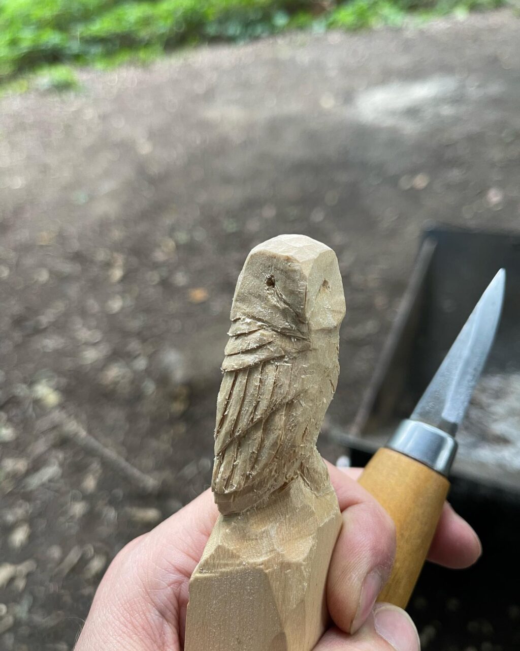 Instagram post from carvings_by_brett. This post is in position 4.