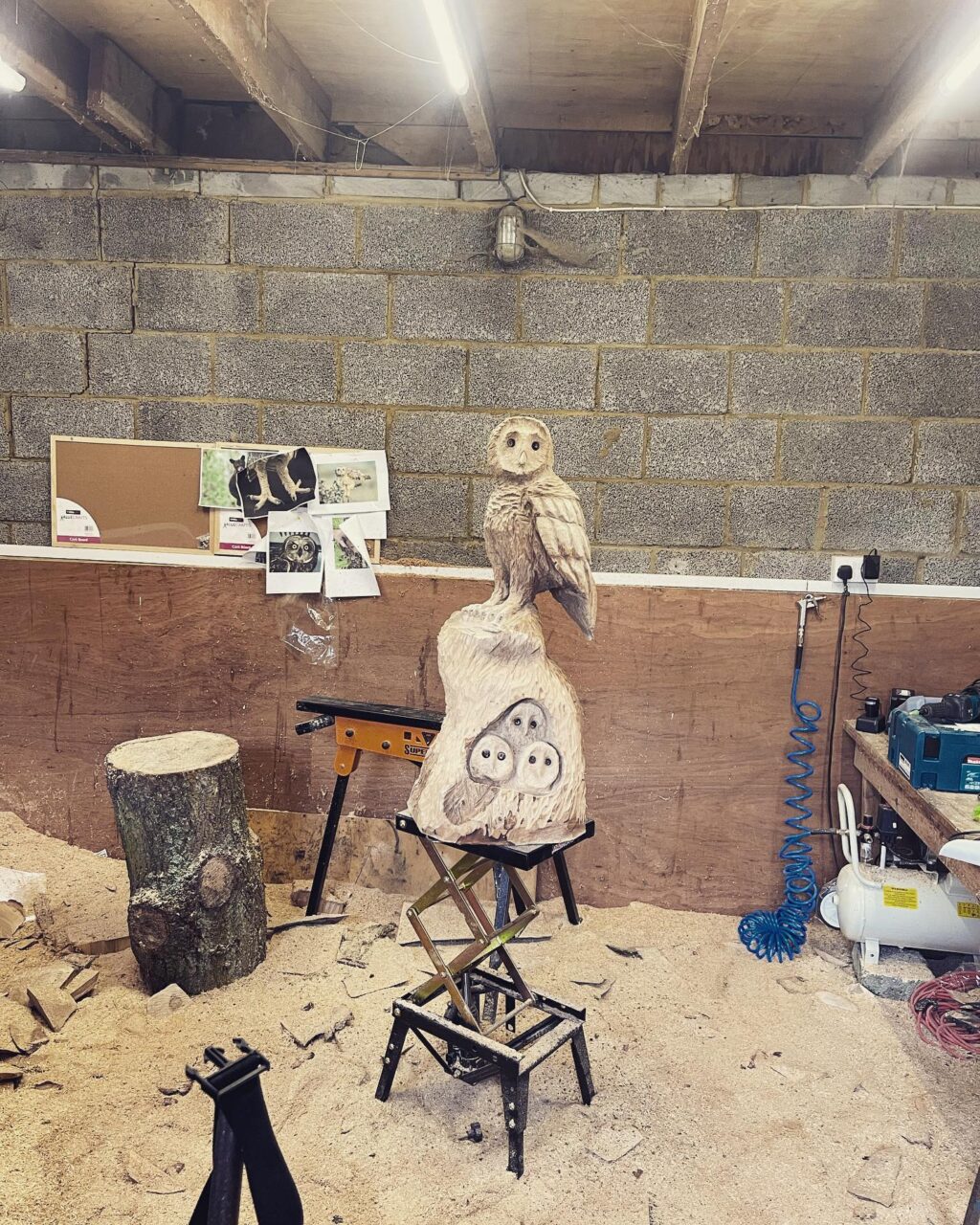 Instagram post from carvings_by_brett. This post is in position 5.