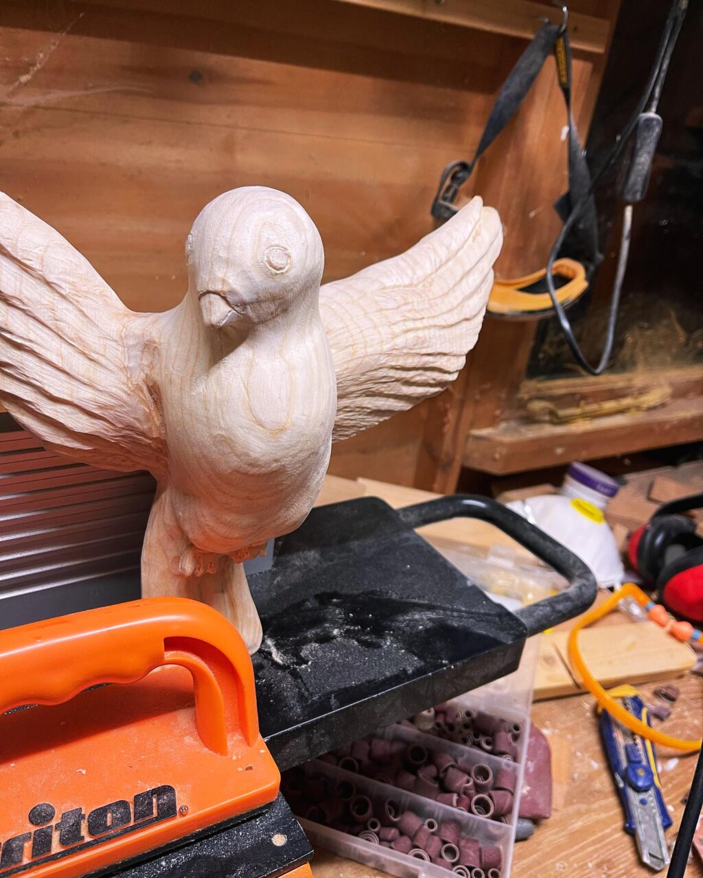 Instagram post from carvings_by_brett. This post is in position 5.