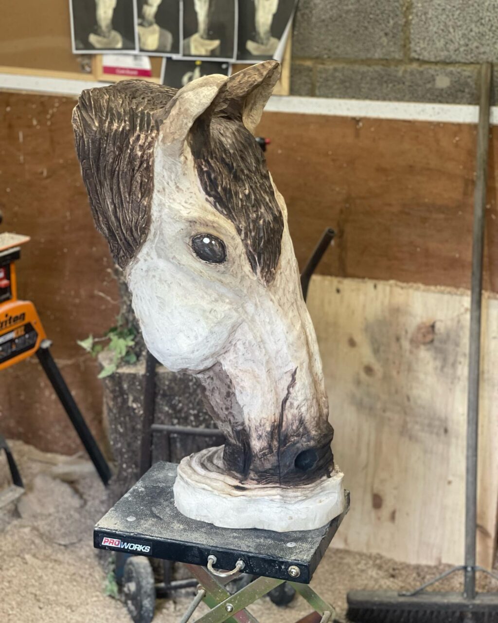 Instagram post from carvings_by_brett. This post is in position 0.