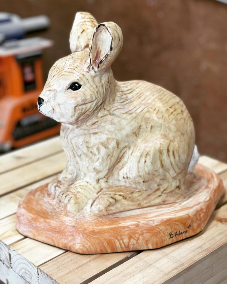 Instagram post from carvings_by_brett. This post is in position 7.