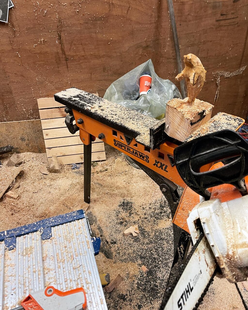 Instagram post from carvings_by_brett. This post is in position 3.